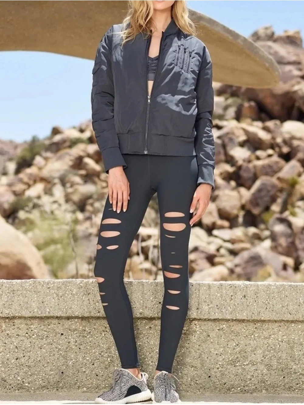 ALO Yoga High Waist Warrior Legging - Small